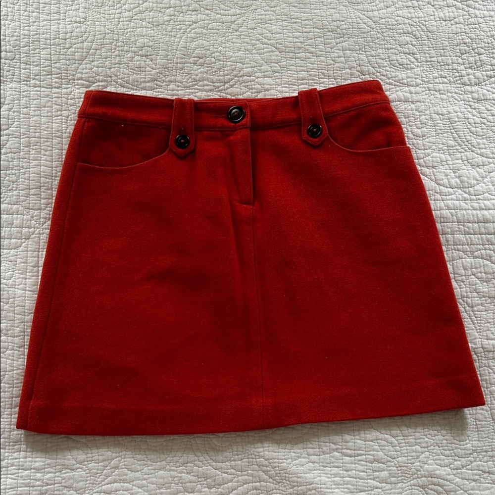 Boden 70% Wool Skirt Size 10R fits on SIZE Small please see measurements below 👇